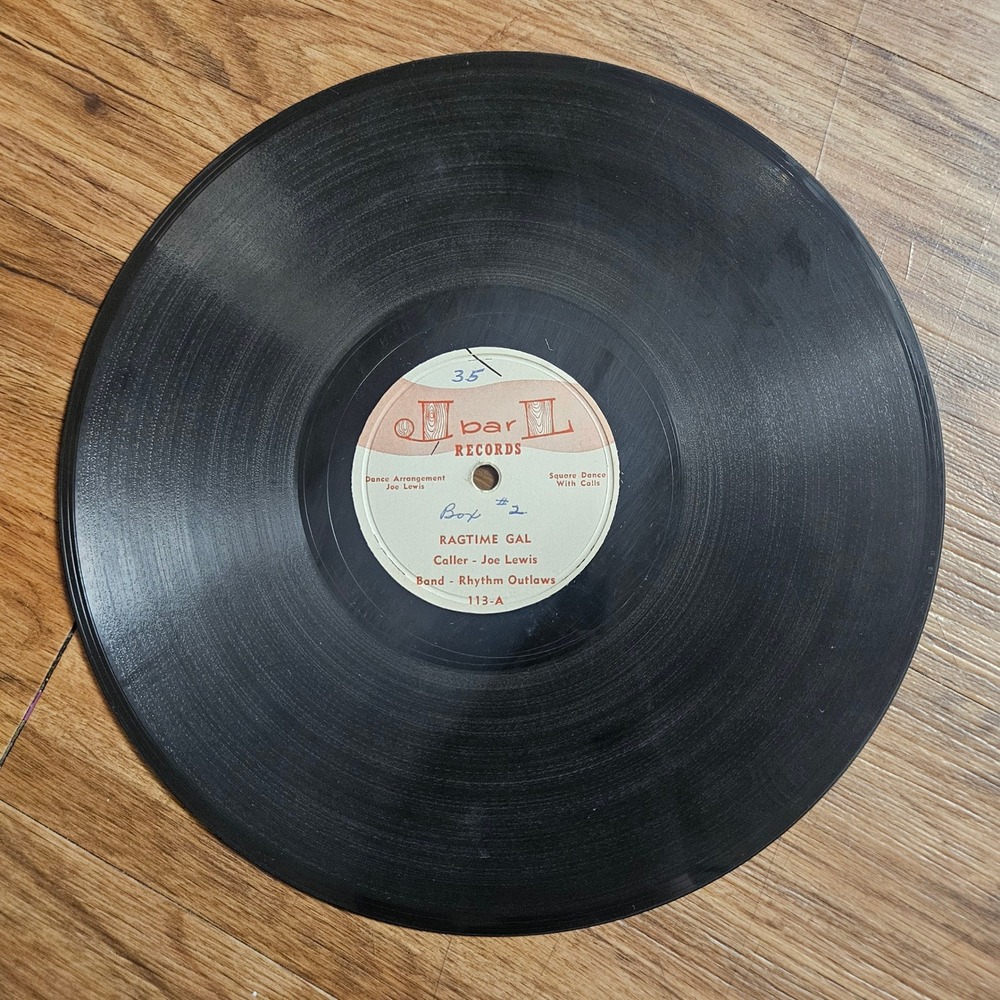 Joe Lewis, Rhythm Outlaws – Ragtime Gal / Smattering Of Pattering 78RPM V+/V+